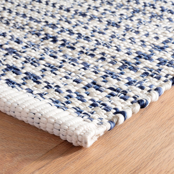 Journey Blue Handwoven Indoor/Outdoor Rug Rug By Annie Selke
