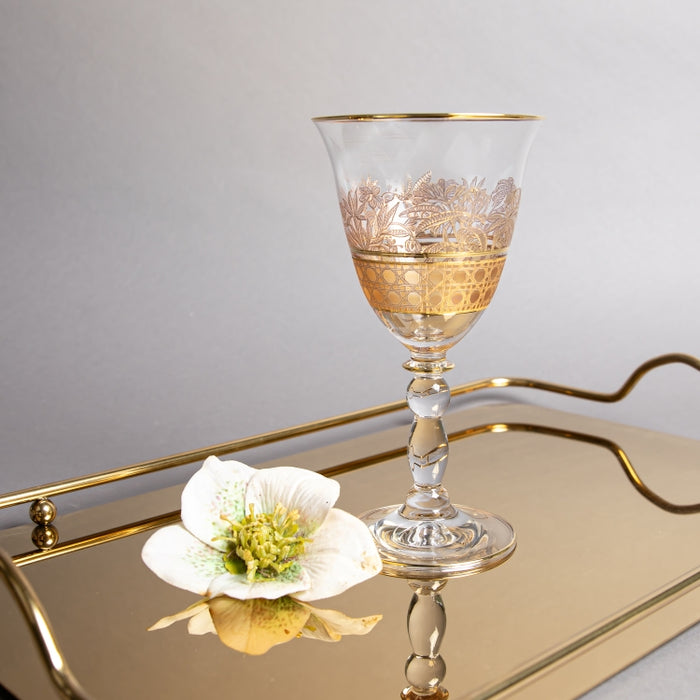 JUICE GOBLET SET/6PCS AMBER G1036/1Z (202016497)