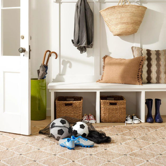 Kali Natural Machine Washable Rug Rug By Annie Selke