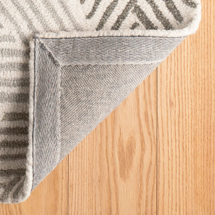 Karari Blue Hand Hooked Wool Rug Rug By Annie Selke