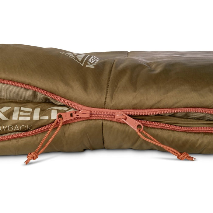 KELTY WAYBACK 20 DEG BURNT OLIVE (ORGANIC FLANNEL & CIRROLOFT ECO) - Hill and Dale Outdoors