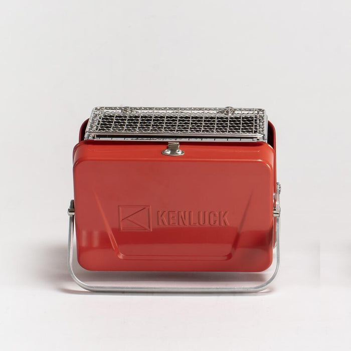 Kenluck Mini Grill / BBQ - Lucky Gloss Red - Hill and Dale Outdoors