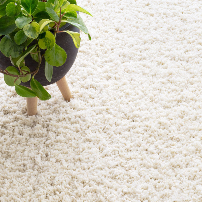 Kodiak Ivory Handwoven Microfiber Performance Rug Rug By Annie Selke
