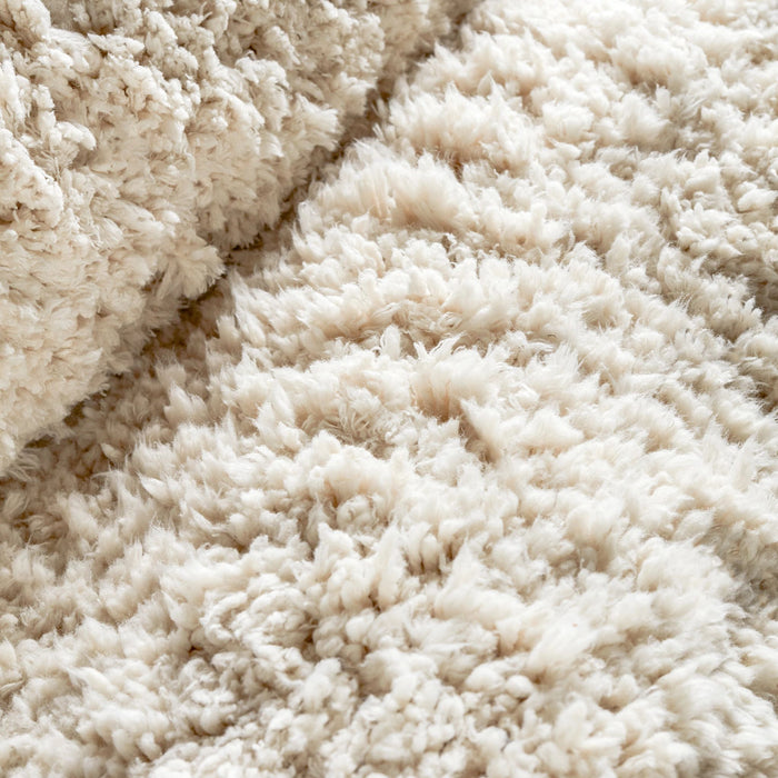 Kodiak Ivory Handwoven Microfiber Performance Rug Rug By Annie Selke