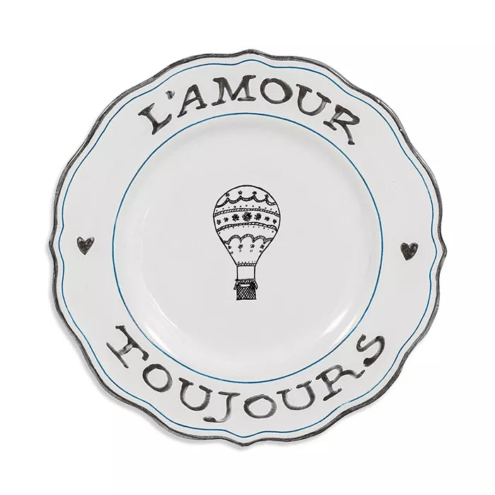 Juliska L'Amour Toujours Dessert/Salad Plate Set/4