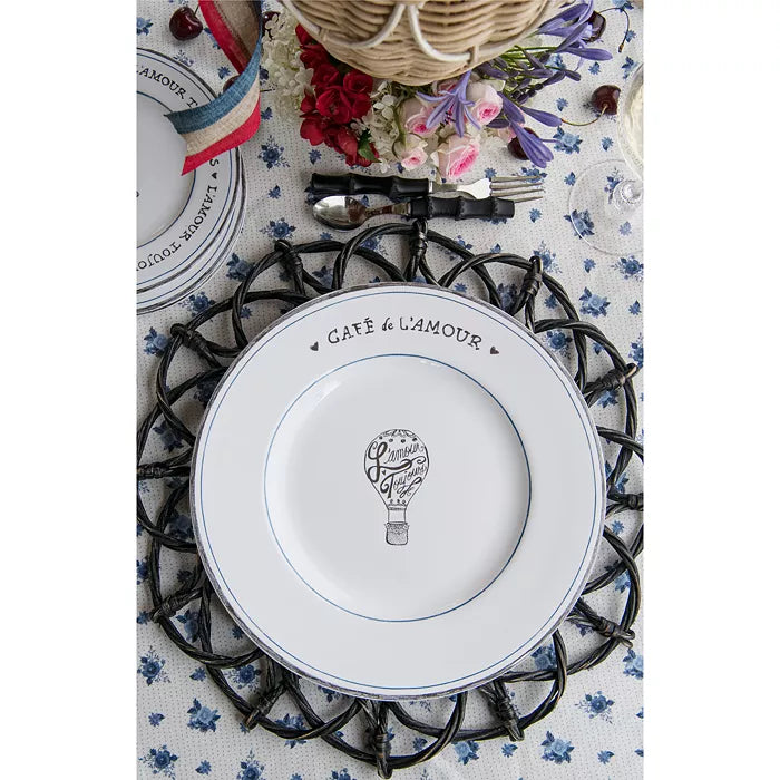 Juliska L'Amour Toujours Dinner Plate