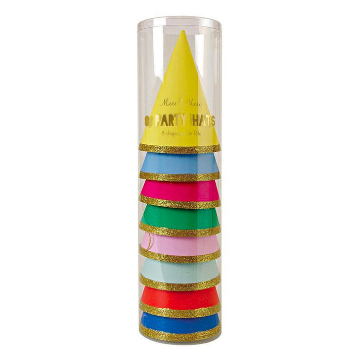 Large Rainbow Party Hats