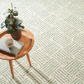 Layers Desert Sage Hand Hooked Wool Rug Rug By Annie Selke