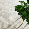 Layers Grey Hand Hooked Wool Rug Rug By Annie Selke