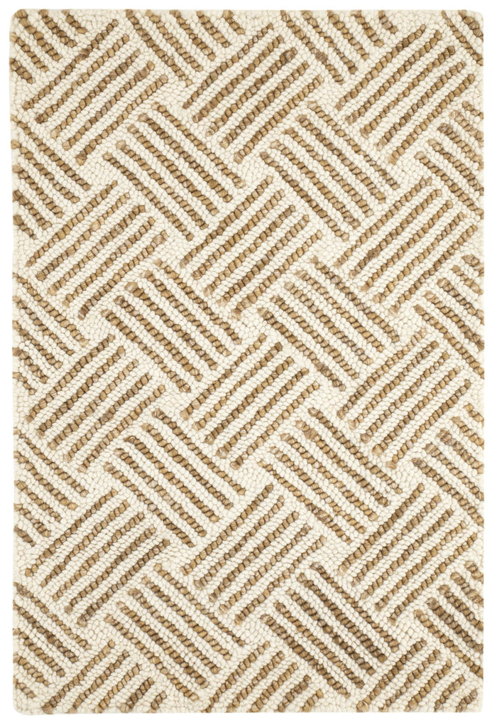 Layers Ochre Hand Hooked Wool Rug Rug By Annie Selke