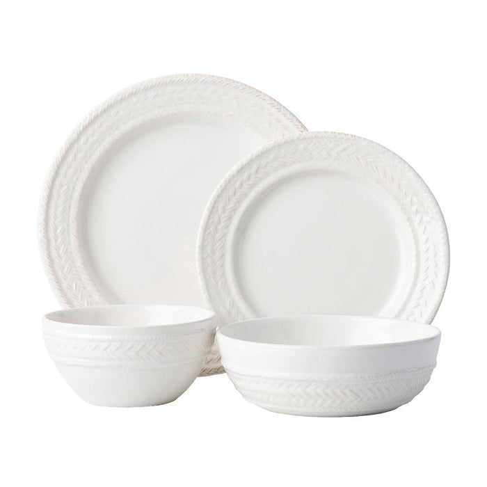Juliska Le Panier Coupe Bowl - Whitewash