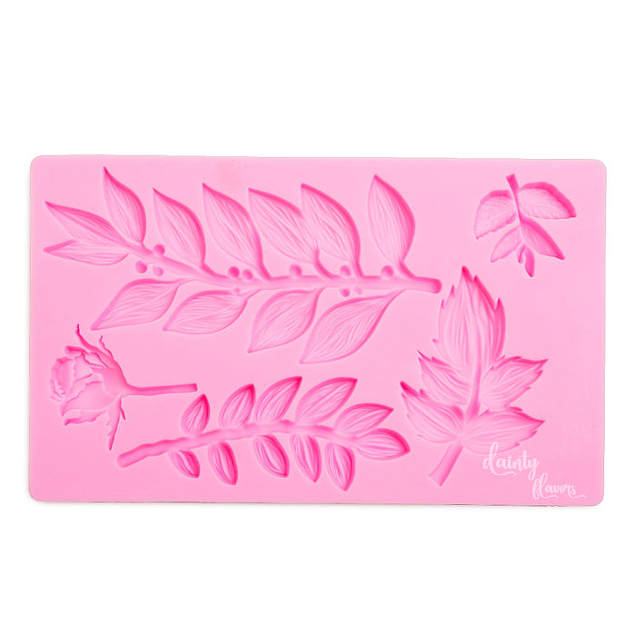 LEAF PATTERN SILICON MOULD