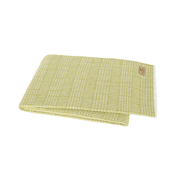 Lands Downunder Lemongrass Sutton Plaid Throw