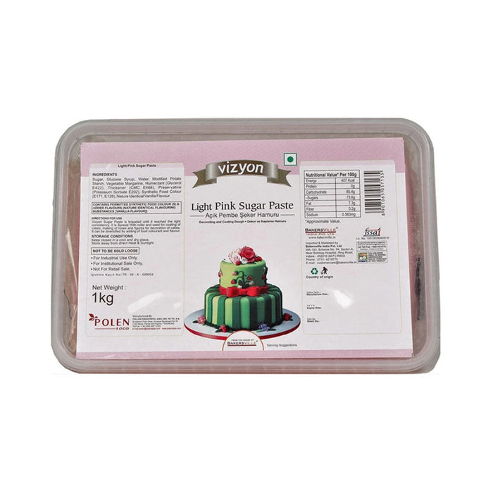 LIGHT PINK - Sugar Paste by Vizyon - 1 Kg