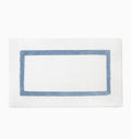 Sferra Lindo Bath Rug - White/Sea, La Petite Maison