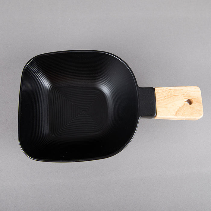 LINEAR TEXTURE SMALL BOWL SERVER STICK BLACK (202044360)