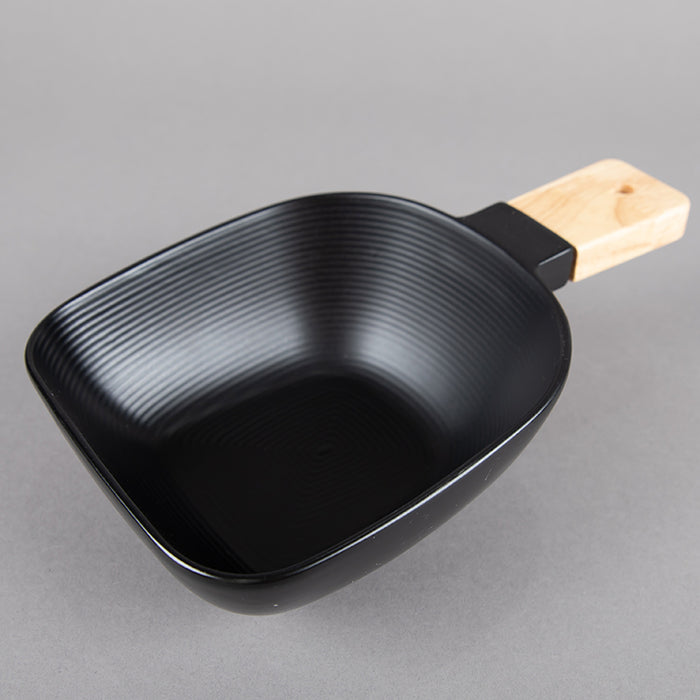 LINEAR TEXTURE SMALL BOWL SERVER STICK BLACK (202044360)