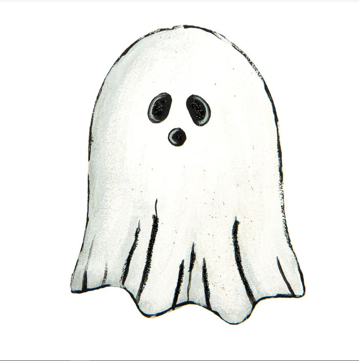 Lined Ghost Pumpkin Poke