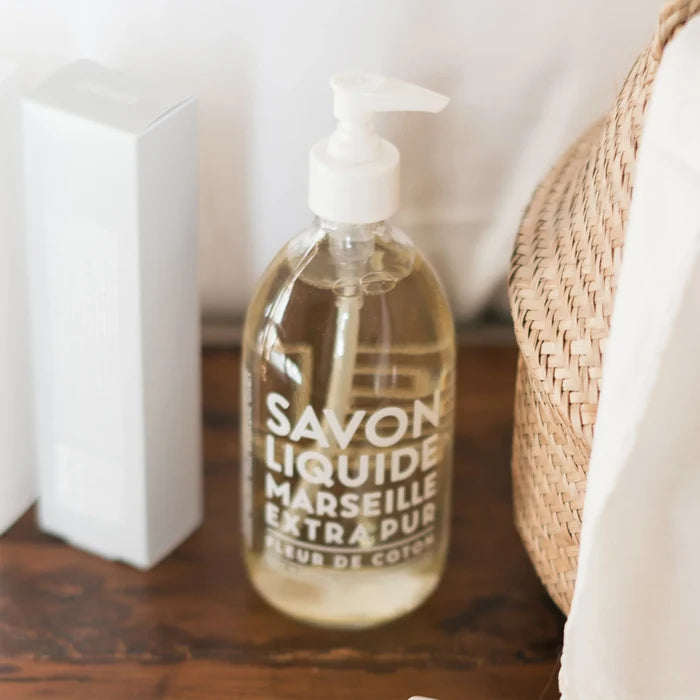 Cie Luxe Liquid Marseille Soap 16.7 fl. oz. - Cotton Flower
