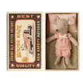 Maileg Little Sister Mouse in Matchbox