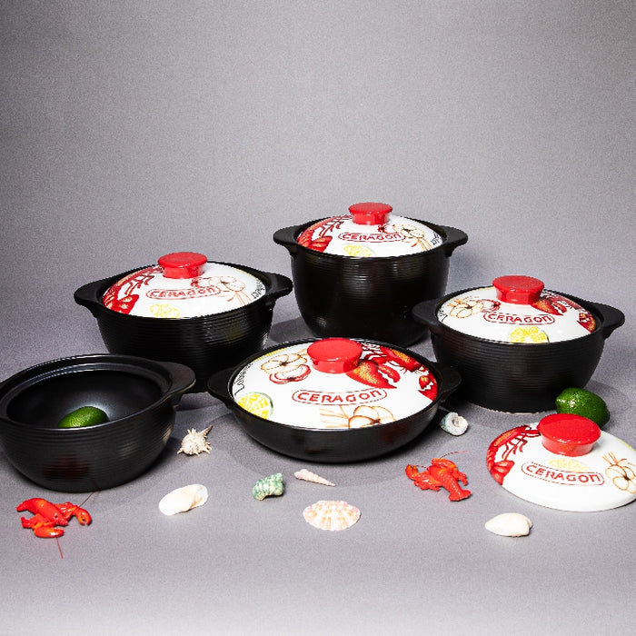 LOBSTER PORCELAIN CASSEROLE 2LITER (202029130)