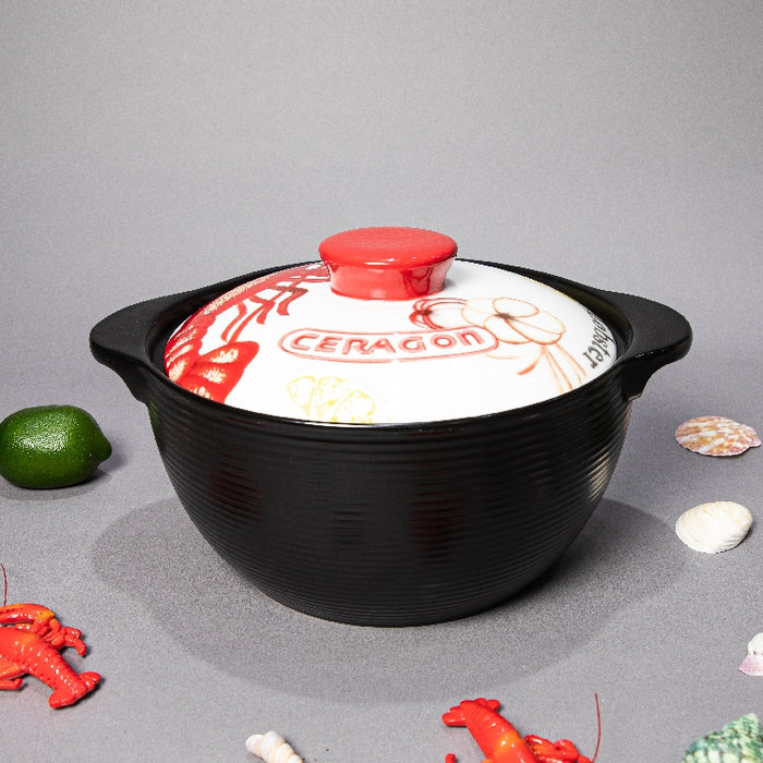 LOBSTER PORCELAIN CASSEROLE 4LITER (202029127)