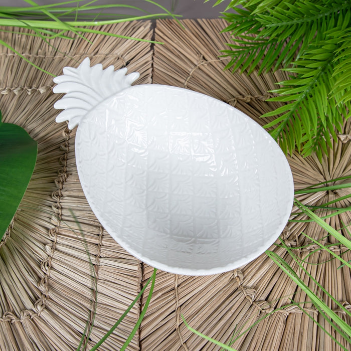MADAGASCAR BOWL 22.5X14.5C WHITE (202073084)