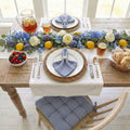 Madrid Dark Blue Cloth Napkins - Set of 8