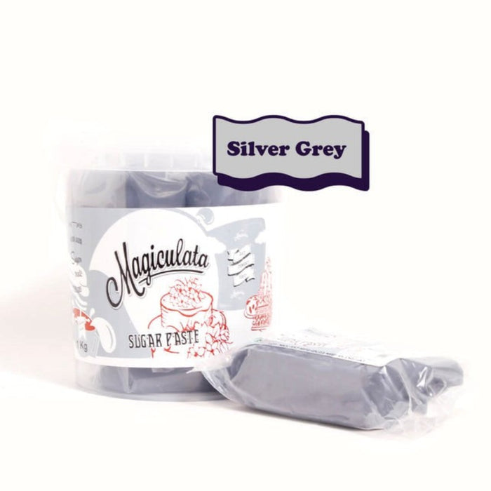 Magiculata Fondant & Sugar Paste - Silver Grey 1KG