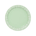 Mahjong Mint Jasperware Dinner Paper Plate - 8 pack