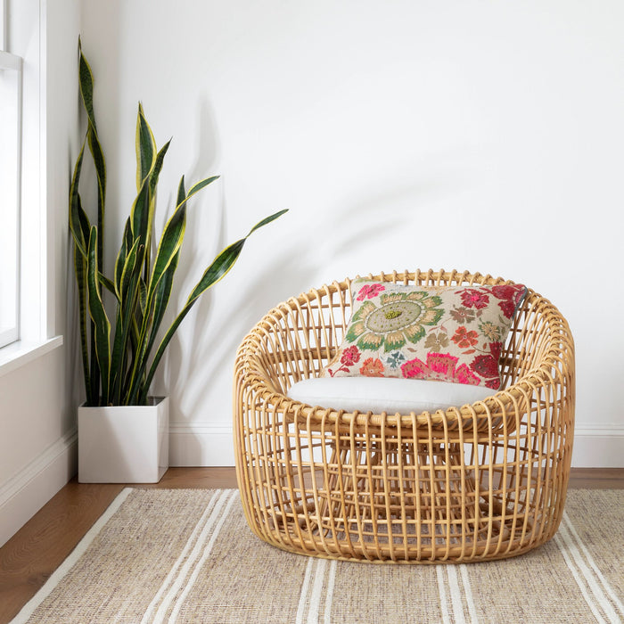 Malta Natural Handwoven Wool Rug Rug By Annie Selke