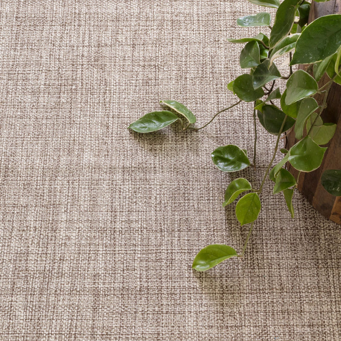 Marled Brown Handwoven Cotton Rug Rug By Annie Selke