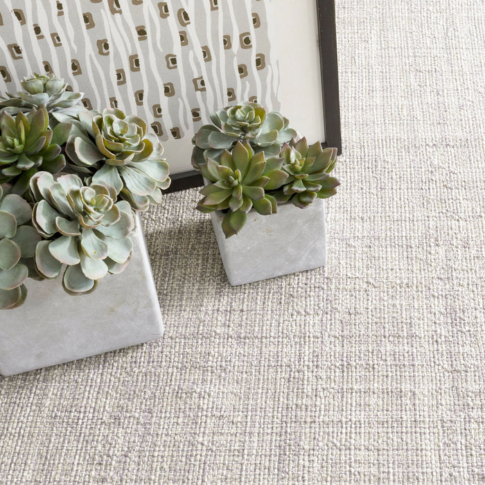 Marled Grey Handwoven Cotton Rug Rug By Annie Selke