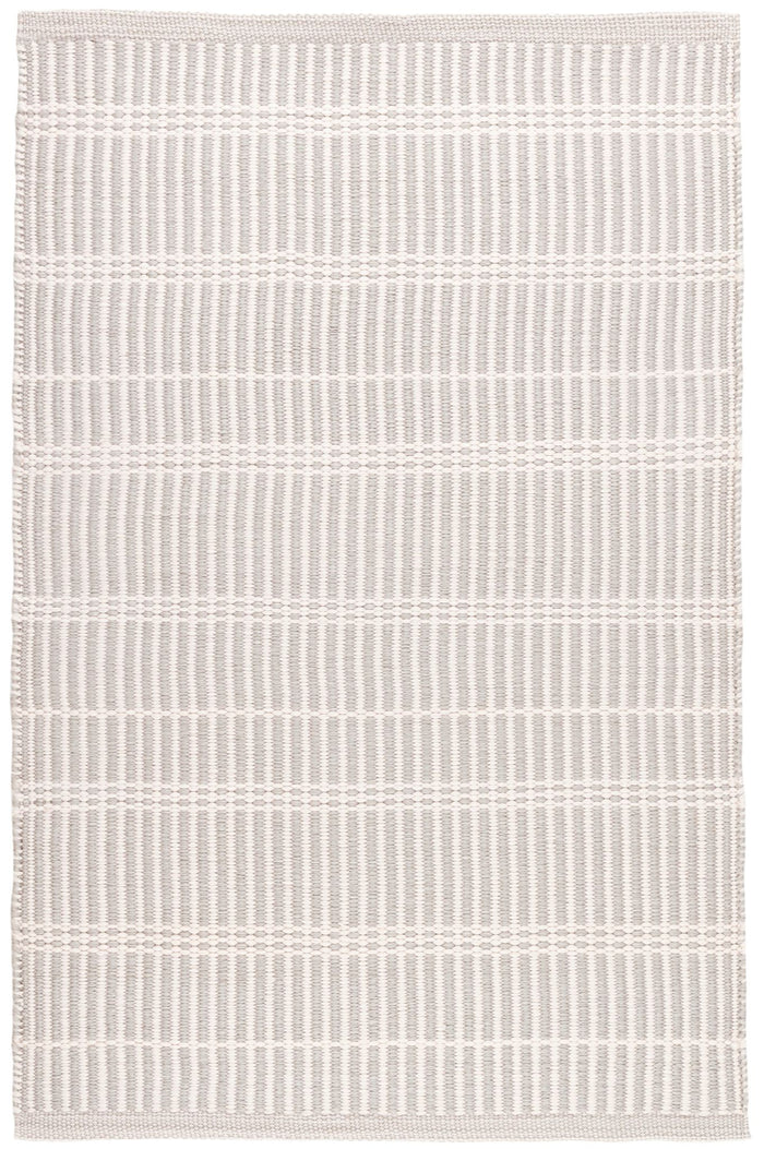 Marlo Platinum Handwoven Indoor/Outdoor Rug Rug By Annie Selke