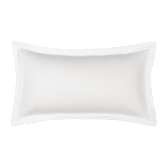Meadow White Boudoir Decorative Throw Pillow 24" x 12" Throw Pillows By J. Queen New York