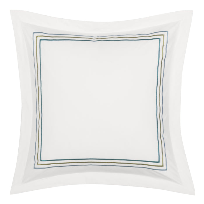 Meadow White Euro Sham Euro Sham By J. Queen New York