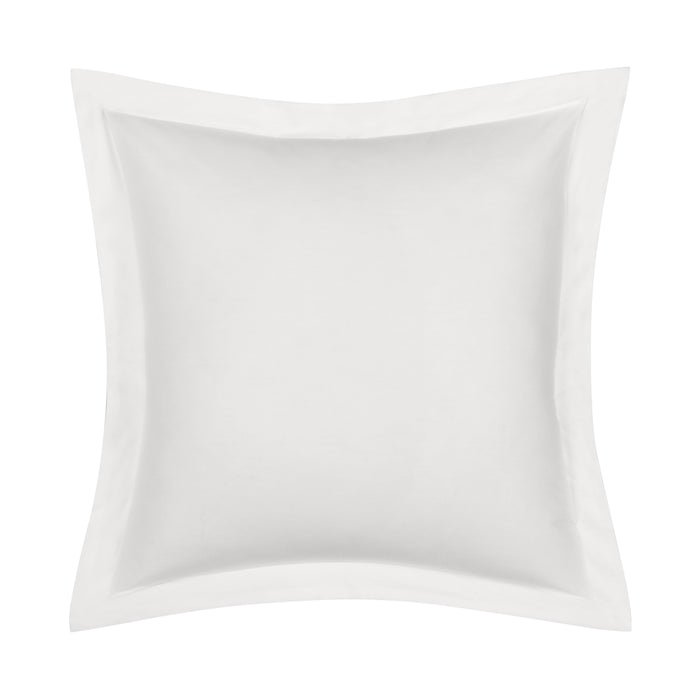 Meadow White Square Decorative Throw Pillow 18" x 18" Throw Pillows By J. Queen New York