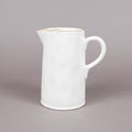 MERCURY CERAMIC JUG 19X12.5X20.5 WHITE (202028850)