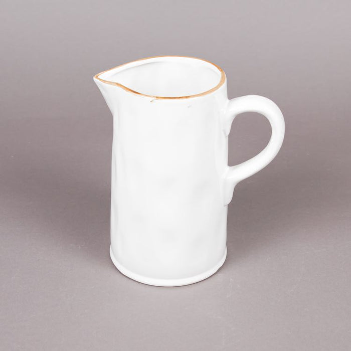 MERCURY CERAMIC JUG 19X12.5X20.5 WHITE (202028850)