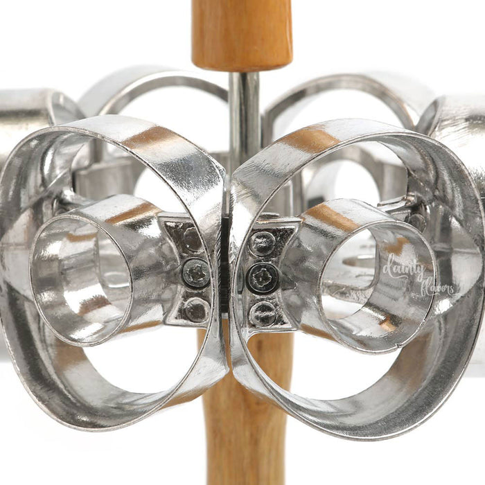 Metal Revolving Donut Cutter Maker