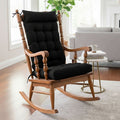 Microsuede Black Rocker Back Extender Pillow - Headrest Pillow