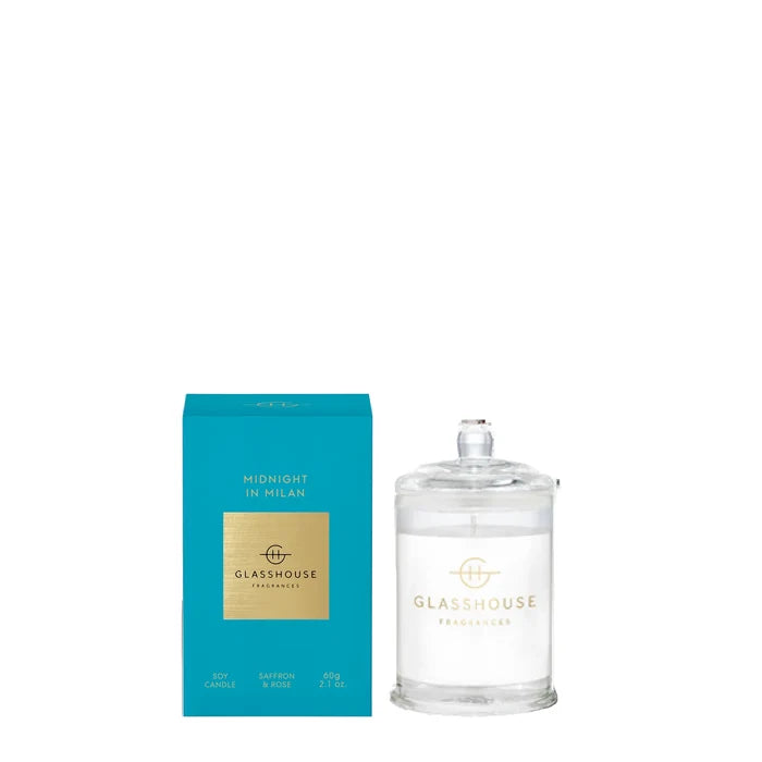 Glasshouse Midnight In Milan Candle