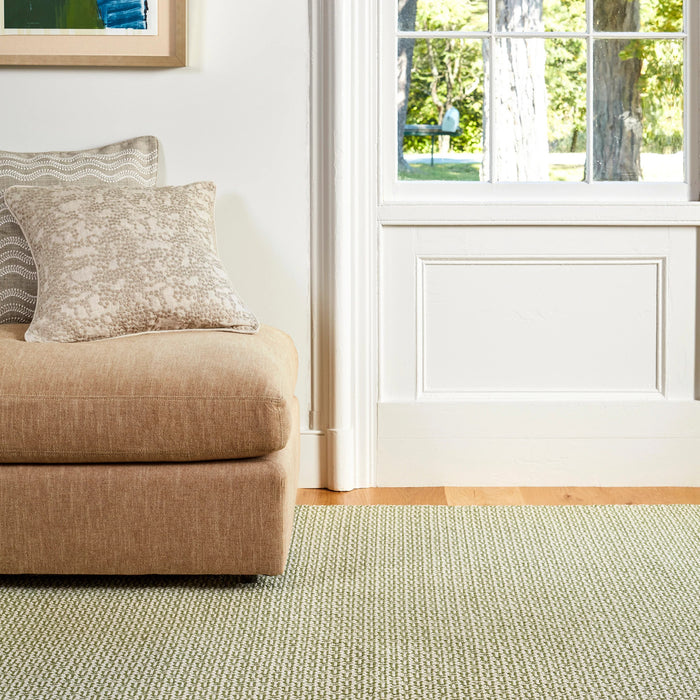 Miss Muffet Olive Handwoven Cotton Rug Rug By Annie Selke