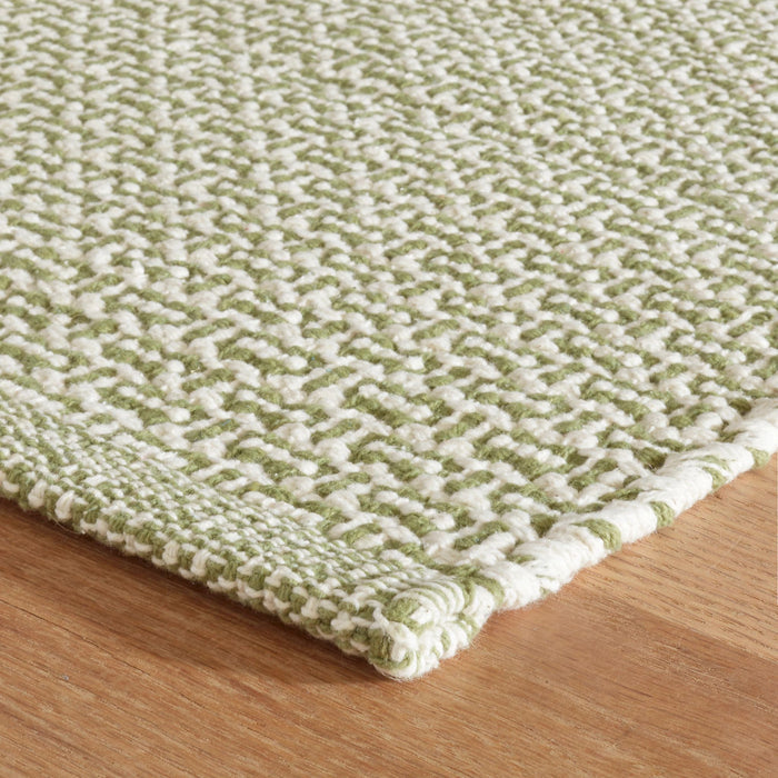 Miss Muffet Olive Handwoven Cotton Rug Rug By Annie Selke