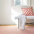 Miss Muffet Paprika Handwoven Cotton Rug Rug By Annie Selke