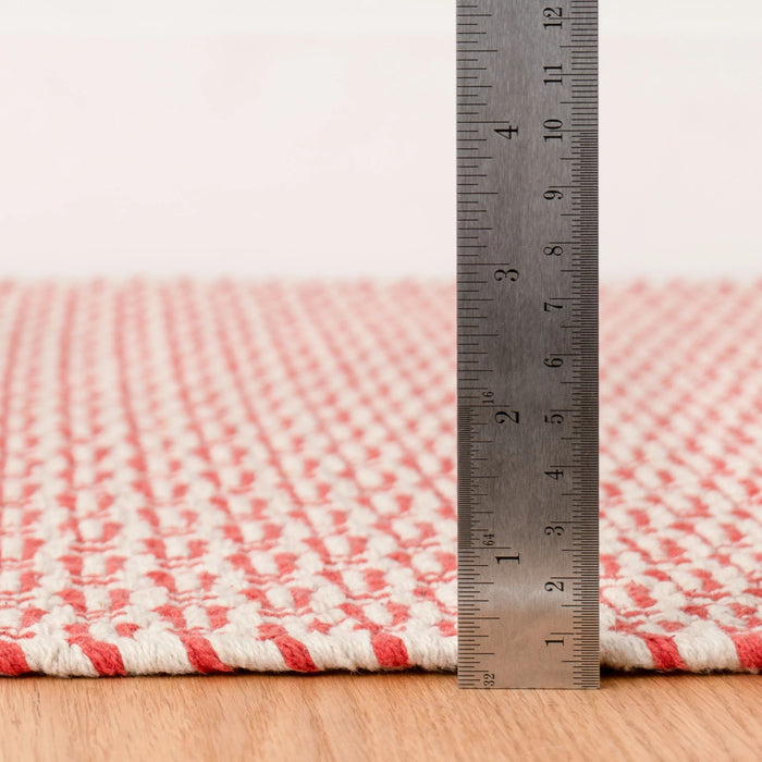 Miss Muffet Paprika Handwoven Cotton Rug Rug By Annie Selke