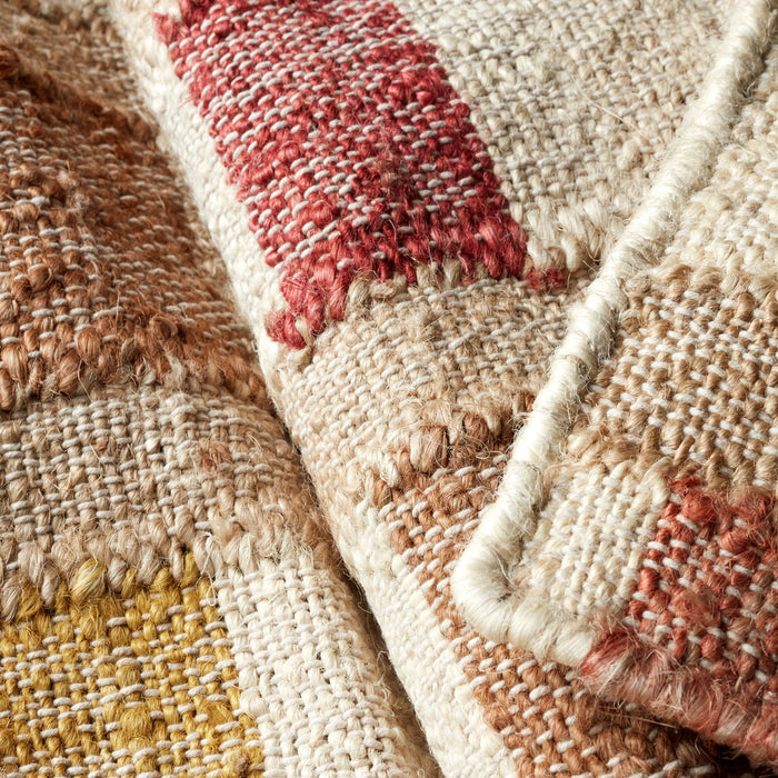 Mosaic Multi Handwoven Jute Rug Rug By Annie Selke