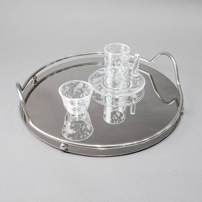 NABEISI-SET/6PCS TEACUP&SAUCER SLV (202016518)
