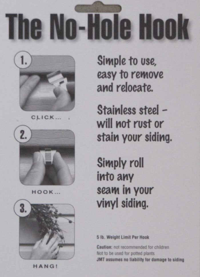 No-Hole Hook — JMT Manufacturing, view 2