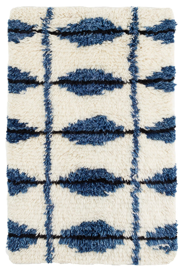 Noma Indigo Handwoven Wool Rug Rug By Annie Selke